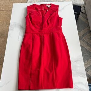 Banana Republic Vibrant Red Mini Dress
